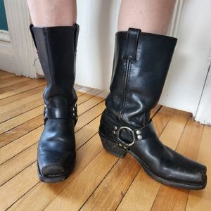 Frye Vintage 90s Harness Boots